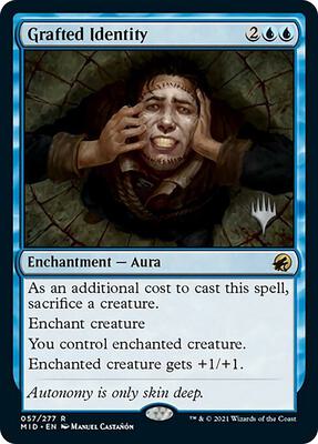 Grafted Identity card from Promo Pack: Innistrad: Midnight Hunt