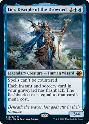 Lier, Disciple of the Drowned card from Promo Pack: Innistrad: Midnight Hunt
