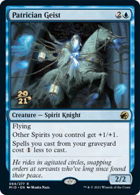 Patrician Geist card from Prerelease Cards