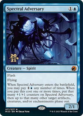Spectral Adversary card from Prerelease Cards