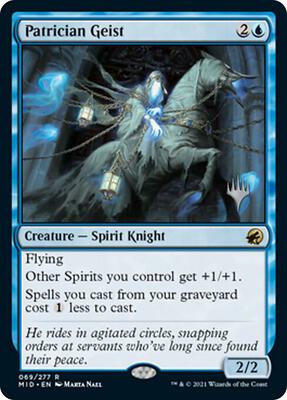 Patrician Geist card from Promo Pack: Innistrad: Midnight Hunt