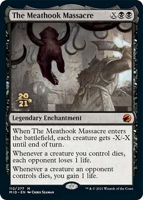 The Meathook Massacre card from Prerelease Cards