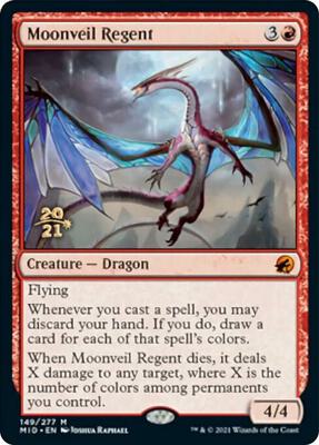 Moonveil Regent card from Prerelease Cards