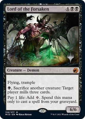 Lord of the Forsaken card from Promo Pack: Innistrad: Midnight Hunt