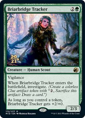 Briarbridge Tracker card from Prerelease Cards