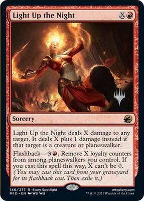 Light Up the Night card from Promo Pack: Innistrad: Midnight Hunt