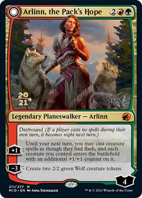Arlinn, the Pack's Hope card from Prerelease Cards