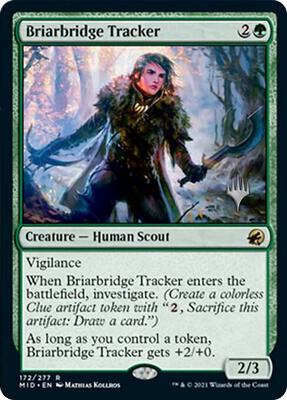 Briarbridge Tracker card from Promo Pack: Innistrad: Midnight Hunt