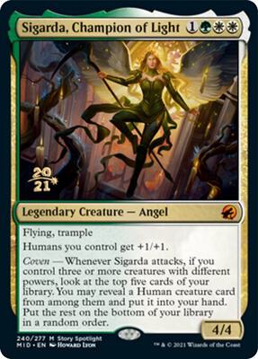 Sigarda, Champion of Light card from Prerelease Cards