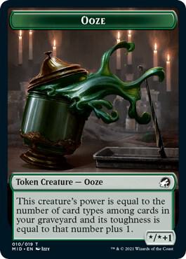 Ooze Token card from Innistrad: Midnight Hunt