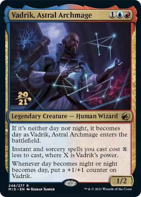 Vadrik, Astral Archmage card from Prerelease Cards