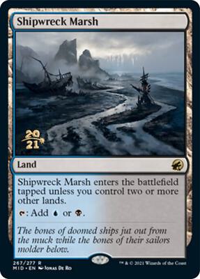 Shipwreck Marsh card from Prerelease Cards