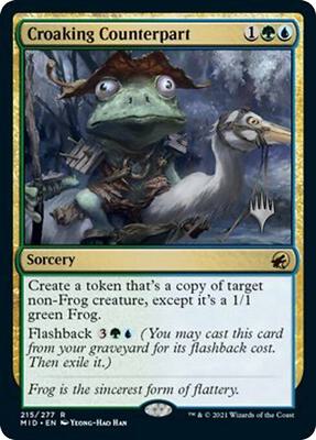 Croaking Counterpart card from Promo Pack: Innistrad: Midnight Hunt