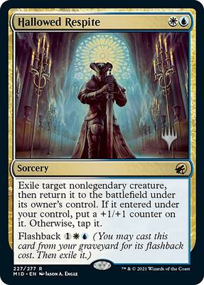 Hallowed Respite card from Promo Pack: Innistrad: Midnight Hunt