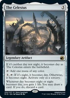 The Celestus card from Promo Pack: Innistrad: Midnight Hunt