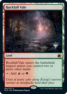Rockfall Vale card from Promo Pack: Innistrad: Midnight Hunt