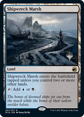 Shipwreck Marsh card from Promo Pack: Innistrad: Midnight Hunt