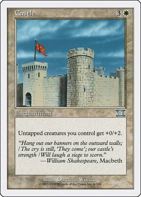 Castle card from Classic Sixth Edition