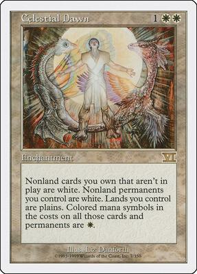 Celestial Dawn card from Classic Sixth Edition