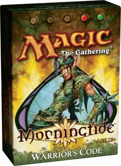 Morningtide Theme Deck - "Warrior's Code" card from Morningtide