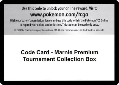 Code Card - Marnie Premium Tournament Collection Box card from Miscellaneous Cards & Products