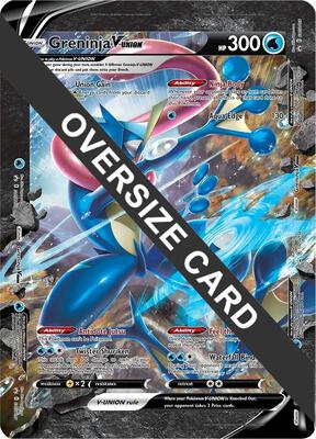 Greninja V-UNION card from Jumbo Cards
