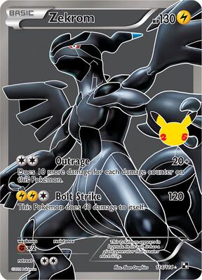 Zekrom card from Celebrations: Classic Collection