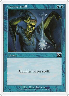 Counterspell card from Classic Sixth Edition