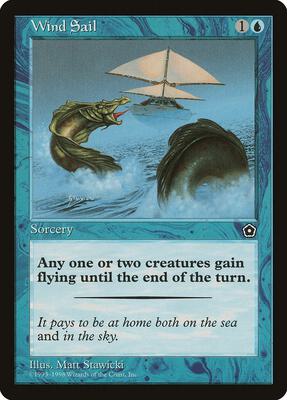 Wind Sail card from Portal Second Age