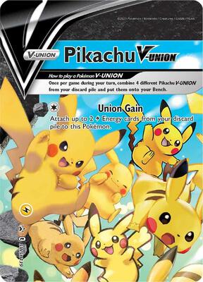 Pikachu V-Union - SWSH139 card from SWSH: Sword & Shield Promo Cards