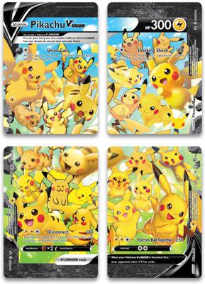 Pikachu V-Union [Set of 4] card from SWSH: Sword & Shield Promo Cards