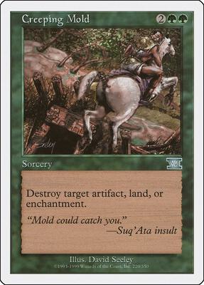 Creeping Mold card from Classic Sixth Edition