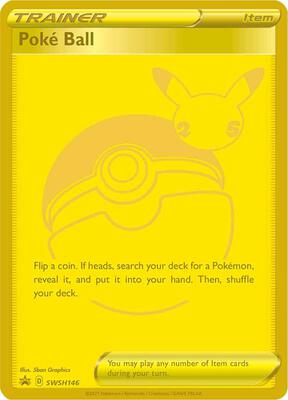 Poke Ball - SWSH146 card from SWSH: Sword & Shield Promo Cards