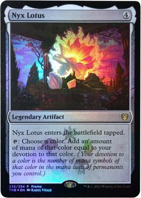 Nyx Lotus card from Media Promos