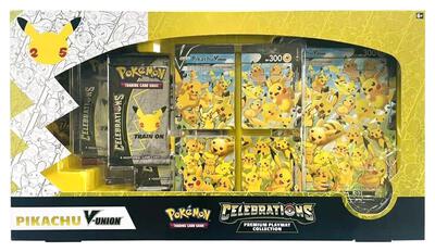 Celebrations Premium Playmat Collection [Pikachu V-UNION] card from Celebrations