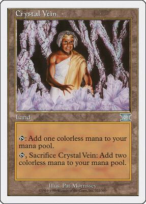 Crystal Vein card from Classic Sixth Edition
