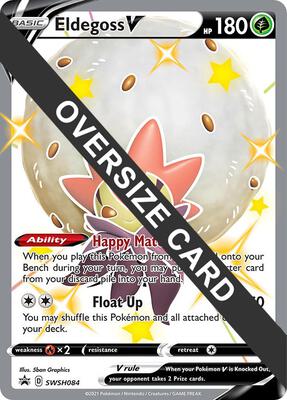 Eldegoss V - SWSH084 card from Jumbo Cards