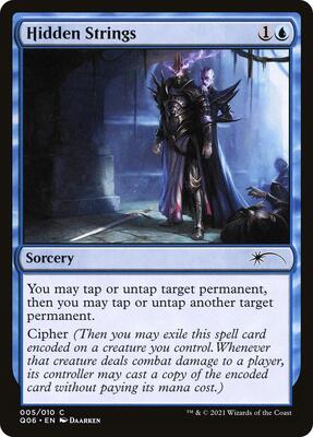 Hidden Strings card from Unique and Miscellaneous Promos
