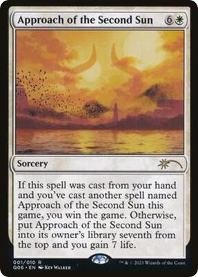 Approach of the Second Sun card from Unique and Miscellaneous Promos