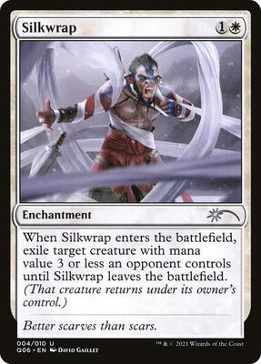 Silkwrap card from Unique and Miscellaneous Promos