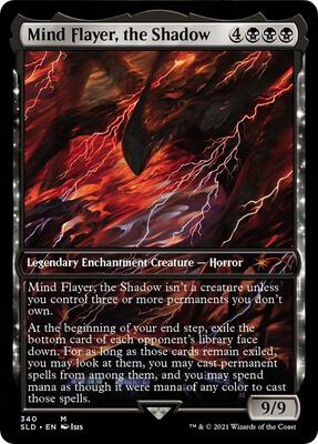 Mind Flayer, the Shadow card from Secret Lair Drop Series