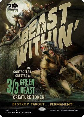 Beast Within card from Secret Lair Drop Series
