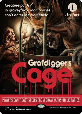 Grafdigger's Cage card from Secret Lair Drop Series