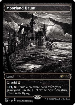 Moorland Haunt card from Secret Lair Drop Series