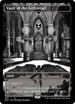 Vault of the Archangel card from Secret Lair Drop Series