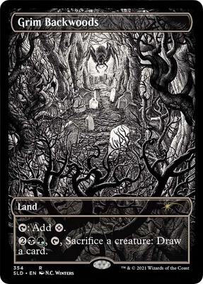 Grim Backwoods card from Secret Lair Drop Series