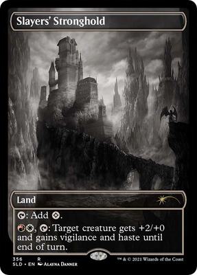 Slayers' Stronghold card from Secret Lair Drop Series