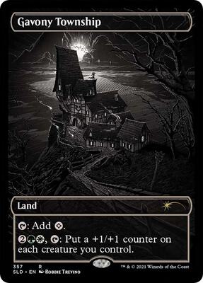 Gavony Township card from Secret Lair Drop Series