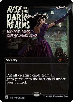 Rise of the Dark Realms card from Secret Lair Drop Series