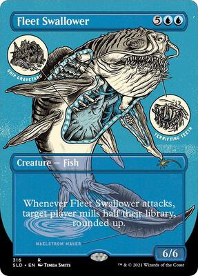 Fleet Swallower card from Secret Lair Drop Series